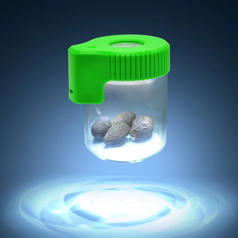 AirTight LED Storage Jar