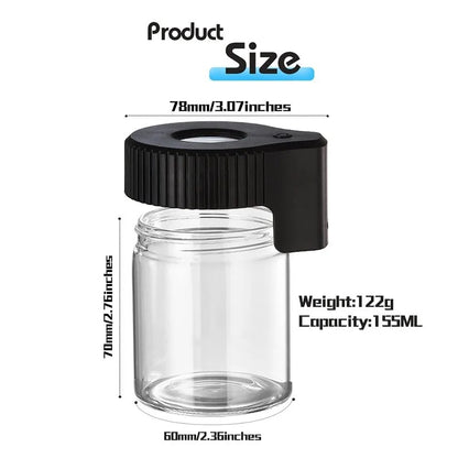 AirTight LED Storage Jar