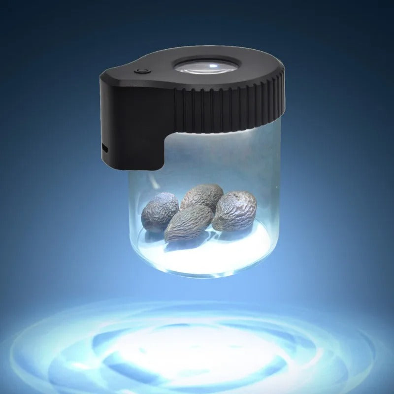 AirTight LED Storage Jar